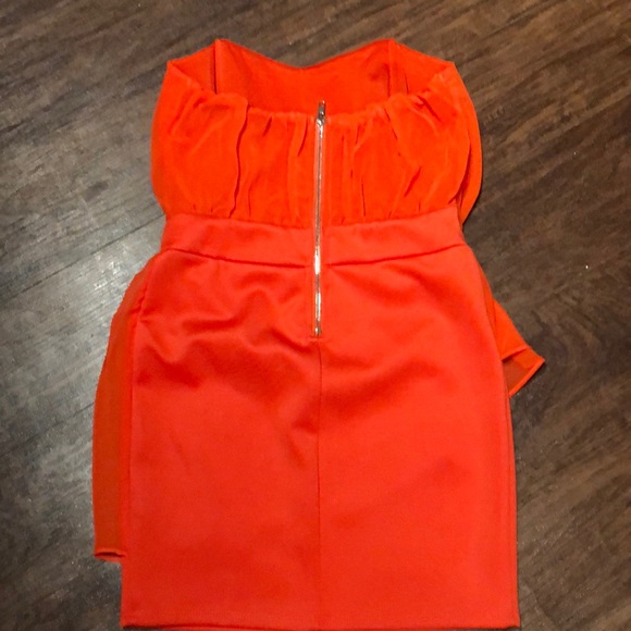 Red Cocktail Dress - Picture 3 of 5